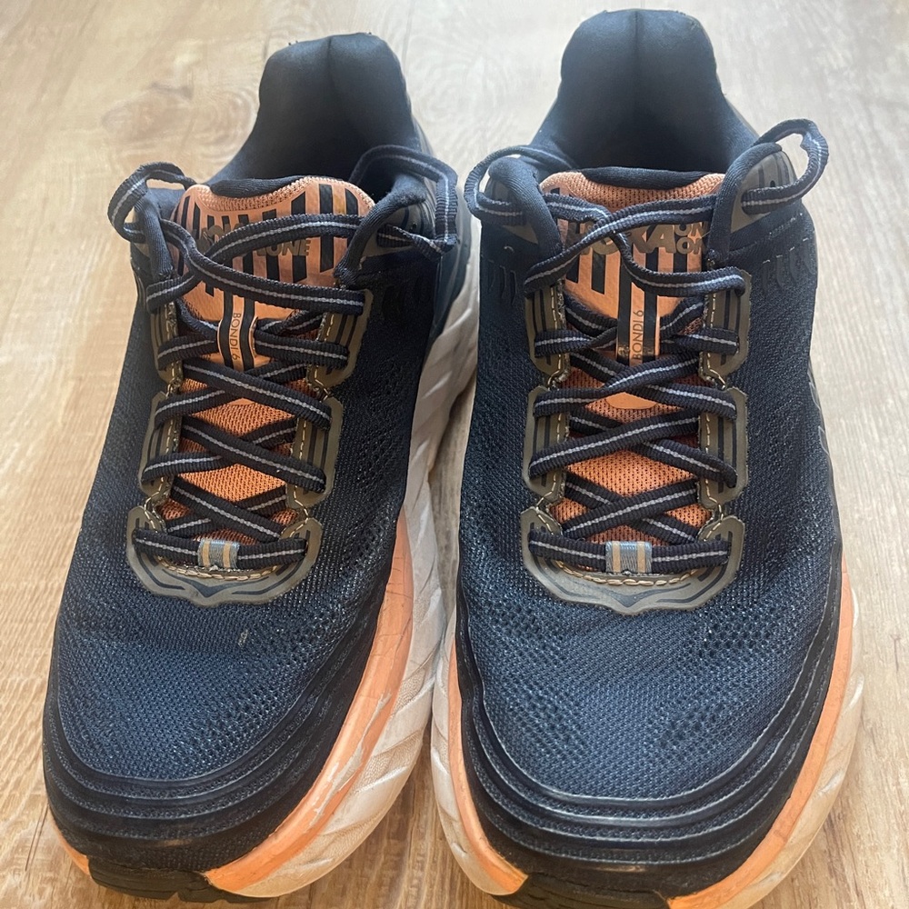 Hoka One Blue Running Shoes